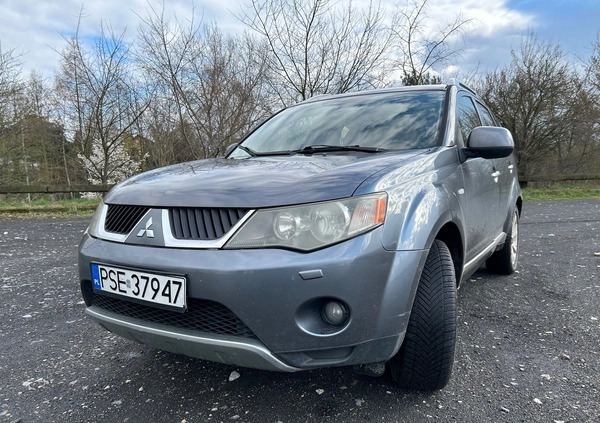 Mitsubishi Outlander cena 22500 przebieg: 266000, rok produkcji 2007 z Śrem małe 46